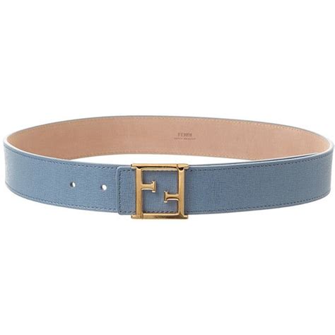 fendi crayons belt one size blue women|fendi leather belts.